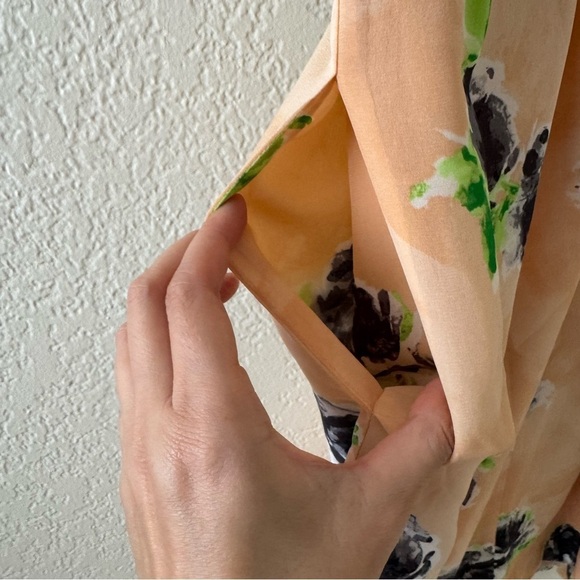 MOSCHINO Cheap and Chic Watercolor Silk Floral Dress - Picture 6 of 7